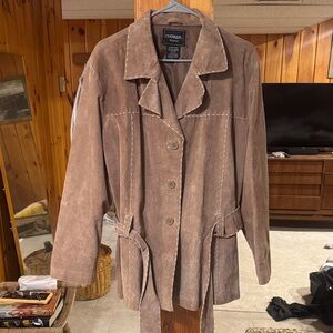 Outback Women's Tan Trench Coat